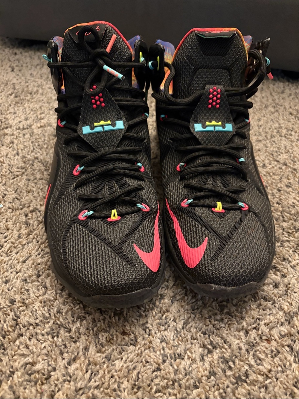 Nike LeBron 12s 'Data'